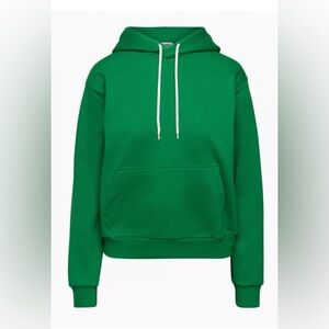 Aritzia Sunday Best Green Women's Casual Cozy Hoodie Sweater Sz S